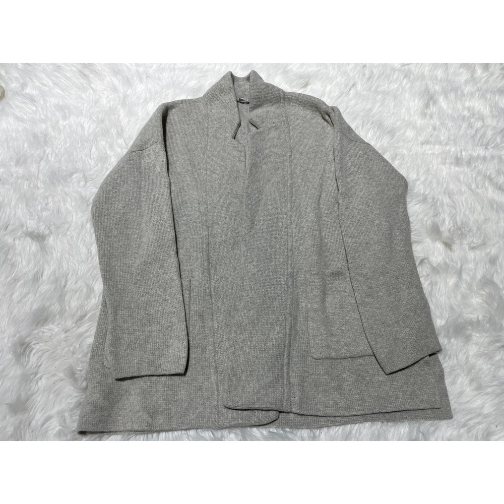 Madewell Spencer Sweater Coat Merino Wool Cardigan Sz M View 2